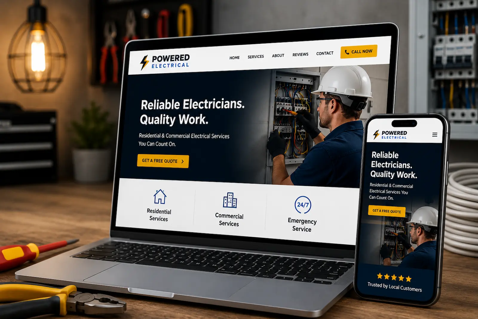 What Makes a Good Electrician Website? Essential Features for Electricians