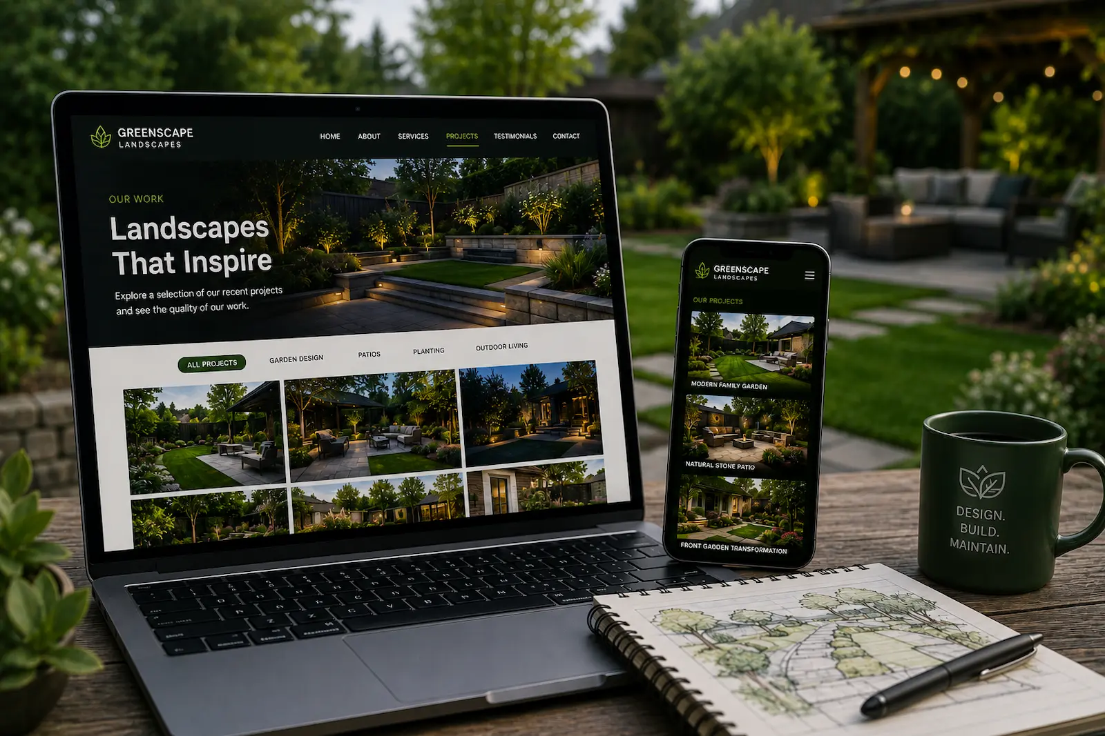 Why Project Galleries Matter for Landscapers