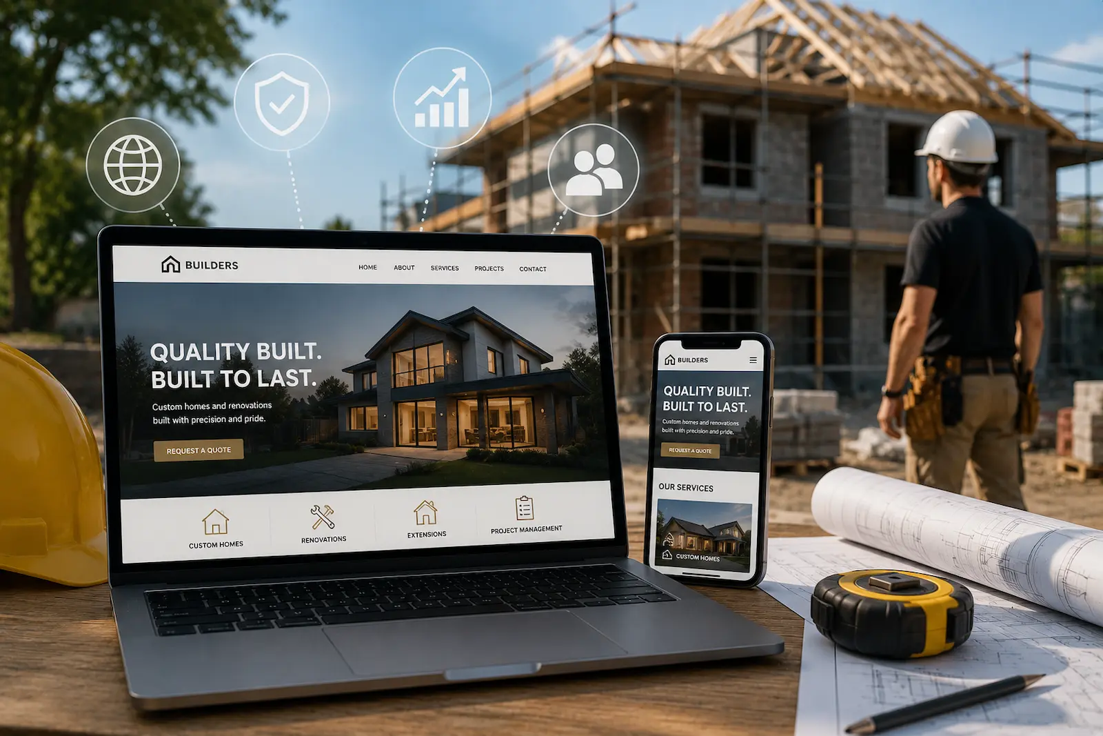 Why Builders Need a Professional Website