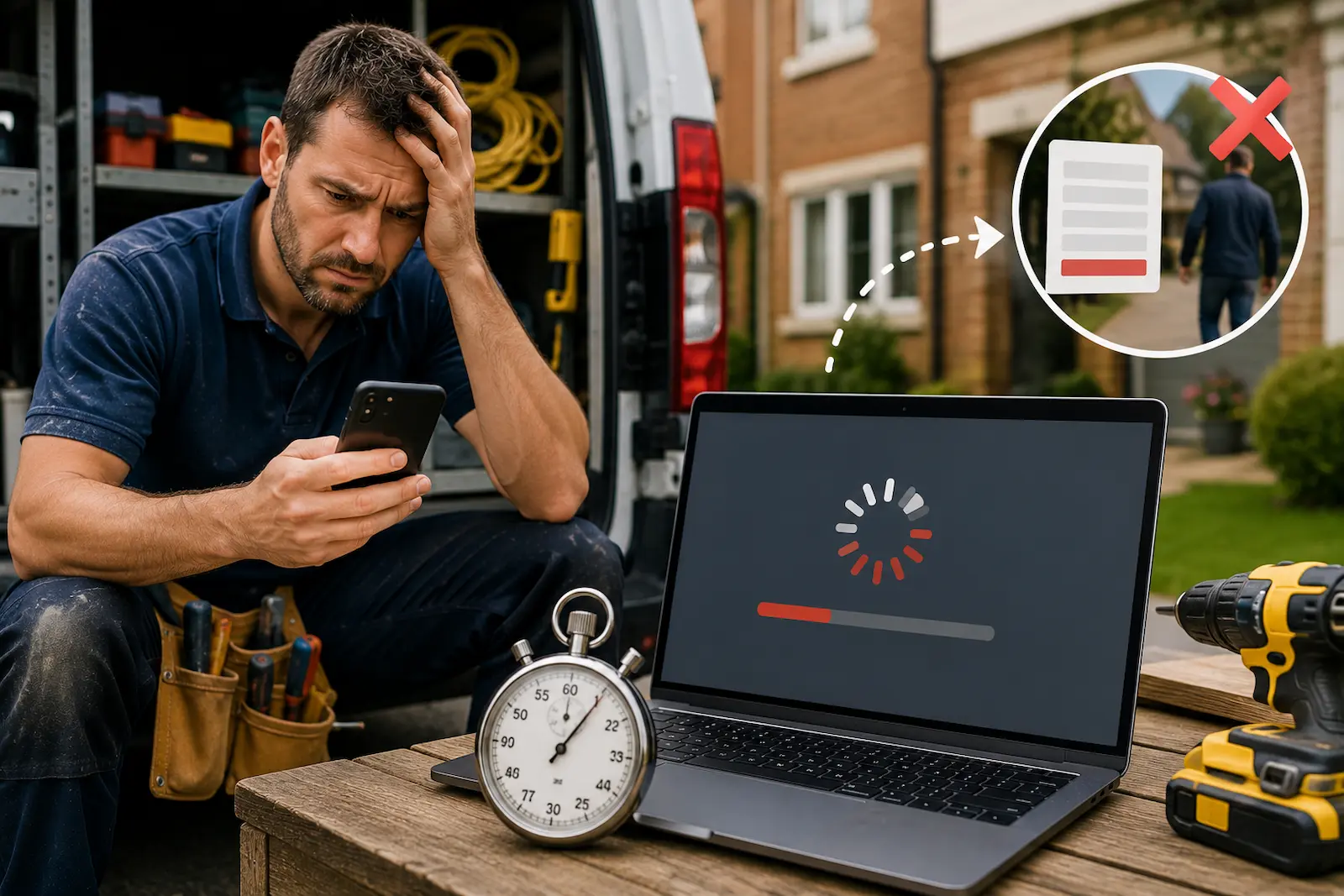 Why Slow Websites Lose Trades Leads